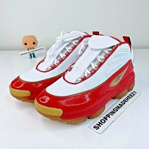 [US 7] REEBOK LEGACY RED GUM Allen Iverson AI Basketball Shoes DMX I3